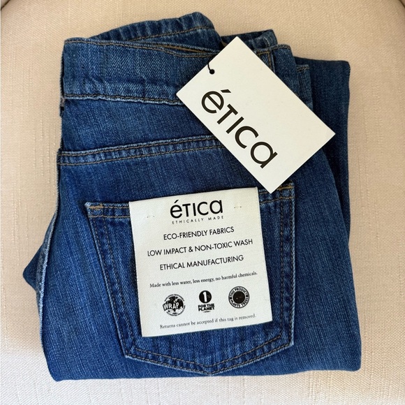 Etica Eco-Friendly Blue Jeans - Picture 5 of 5